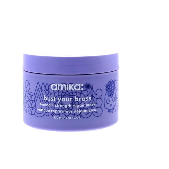 Amika Bust Your Brass Intense Repair Mask, 8 oz