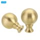 thumbnail image 3 of Uxcell 1/4-27 Lamp Finial Ball Cap Knob Lamp Shade Harp Top Screw Decoration, Brass 46mmx32mm  2 Pack, 3 of 6