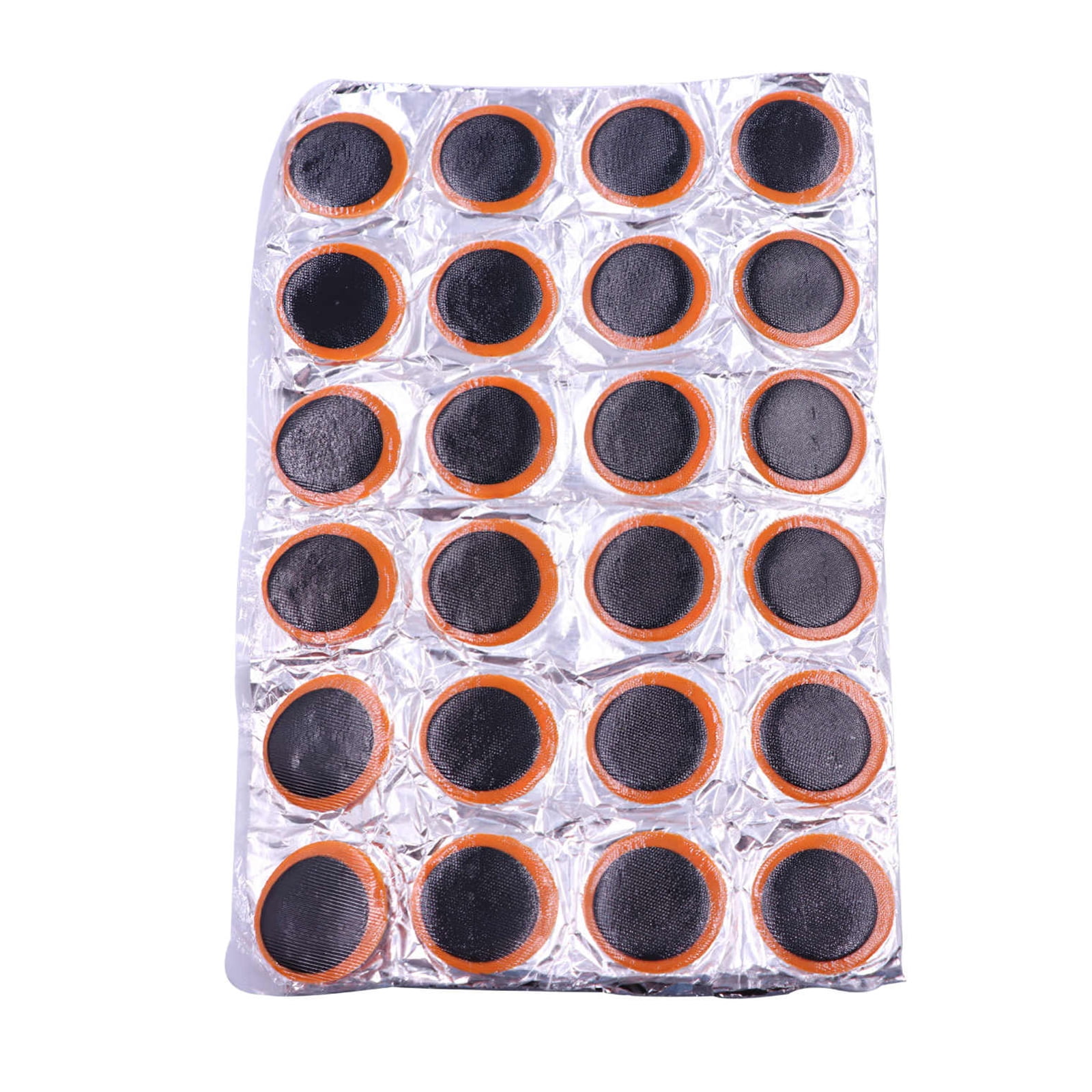 48pcs Tire Patch Rubber Bike Tyre Repair Pad Portable Tire Inner Tube Pad 