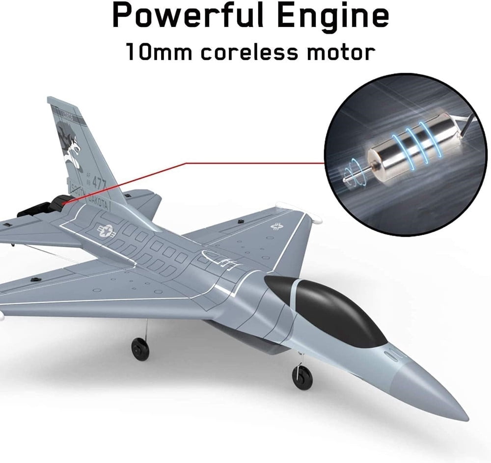 VOLANTEX F16 Falco Remote Control Aircraft Aerobatic 4CH RC Plane 2.4G 6-Axis Fixed Wing Fighter