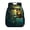 Cute Owl Print, variant on Wolf Galaxy Printed Girls Bookbag for School Lightweight Portable Preschool Mini School Bags Kids Lightweight 13.5 Inch Backpacks Daycare Bags