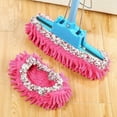 thumbnail image 2 of 2pcs Bathroom Household Floor Cleaning Mop Cleaner Slippers Lazy Shoe Cover Microfiber Dust Cloth Mopping Shoes Floor Cleaning, 2 of 6