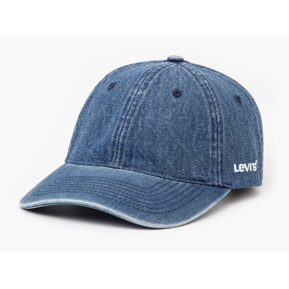 Levi Mens Esential Adjustable Curve Denim Jeans Blue Cap