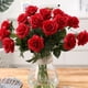 thumbnail image 5 of Rosa de alta simulación, rosa hidratante de un solo toque, rosa artificial para sujetar con la mano, flor decorativa para el hogar, 5 of 6