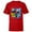 Red, variant on Marvel Spider-Man Miles Morales Spider-Gwen Family Trip - Short Sleeve T-Shirt for Kids - Customized-White