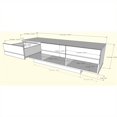 thumbnail image 3 of Radar 2 Piece Entertainment Set Walnut & Charcoal, 3 of 5