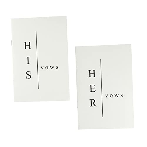 Libros promesas bodas Yeencheer El y Ella Papel rayado Cuaderno recuerdos recién casados Yeencheer