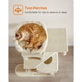 thumbnail image 4 of Torre para gatos Cat Tree Feandrea de 155 cm con rascadores y hamaca, 4 of 9