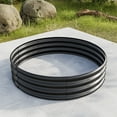 thumbnail image 5 of 47.24" Black Metal Raised Garden Bed - 110 Gallon Galvanized Planter Box for Vegetables & Flowers, 5 of 8