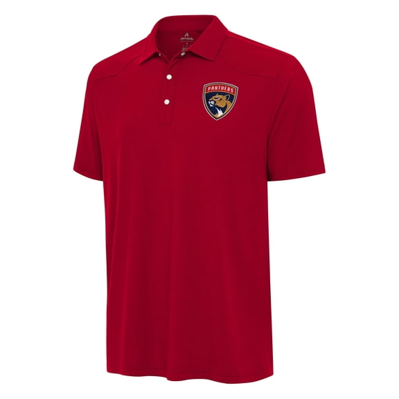 Men's Antigua  Red Florida Panthers Western Polo