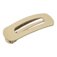thumbnail image 2 of Clip grande de de para mujer, pasador francés para cabello grueso, accesorio de belleza mate Caqui Yuyangstore pinzas para el cabello grandes, 2 of 8