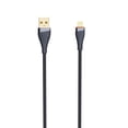 thumbnail image 3 of axGear USB to Lightning Charging Data Sync Cable Nylon Braided Cable 6.5Ft 2M, 3 of 6