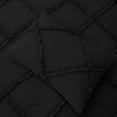 thumbnail image 6 of D.N.G. BEDDINGS 1 Piece Luxurious Diamond Ruffle Comforter Super Soft, All Season Pintuck 800 Thread Count, 100% Egyptian Cotton, King/California King Size Black Color, 6 of 9