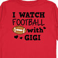 thumbnail image 4 of Inktastic I Watch Football with My Gigi Boys Long Sleeve Toddler T-Shirt, 4 of 5