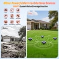 thumbnail image 2 of 4 Pack Mole Repellent Solar Powered, Snake & Skunk & Vole & Gopher & Armadillo & Rabbit & Groundhog & Chipmunk & Raccoon Repellent for Yard, IP65 Waterproof Ultrasonic Deterrent for Lawns Garden, 2 of 9