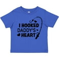 thumbnail image 3 of Inktastic I Hooked Daddy's Heart with Fishing Rod Boys or Girls Toddler T-Shirt, 3 of 5