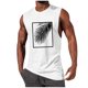 thumbnail image 1 of Hombres Moda Casual Impresión Suéter Cuello Redondo Deportes Tanque sin Mangas para el Uso Diario Al Aire Libre, 1 of 5