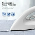 thumbnail image 6 of GFHFHITJ Iron, Access Stainless Steel Soleplate Steam Iron with Retractable Cord, Powerful Steam Diffusion, Auto-Off, Anti-Drip, 1725 Watts, Ironing, Black Clothes Iron, 6 of 7