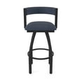 thumbnail image 5 of 861 Artemis 36" Swivel Bar Stool with Black Wrinkle Finish and Graph Anchor Seat and Back, 5 of 5