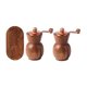 thumbnail image 1 of Juego de molinillo de sal de madera, Manual, multiusos con soporte, molinillo de sal marino recargable de aspereza ajustable resistente para cocina y, 1 of 9