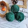thumbnail image 2 of Visland 6Pcs 1.97inch Christmas Yarn Balls Ornament Handmade Soft Texture Decorate Foam Floral Bouquet Wool Winding Ball for Christmas, 2 of 2