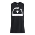 thumbnail image 2 of Camiseta Under Armour Project Rock Payoff para hombre, color blanco y negro, 2 of 5