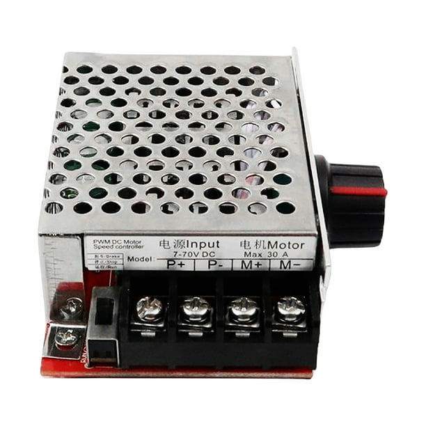 7-70V PWM DC controlador velocidad del interruptor regulador 30A 12/24/48/60V ajustable