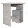 thumbnail image 4 of vidaXL Desk Concrete Grey 80x45x74 cm Engineered Wood, 4 of 4