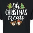 thumbnail image 3 of Disney - Oh Christmas Treats - Juniors Cropped Cotton Blend T-Shirt, 3 of 5