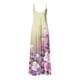 thumbnail image 3 of WILLBEST Vestidos Floreados para Mujer, Vestido Largo Sexi de Verano con Escote En V y Tirantes, Vestido Playero Estampado A La Moda para Vacaciones Chica, 3 of 3