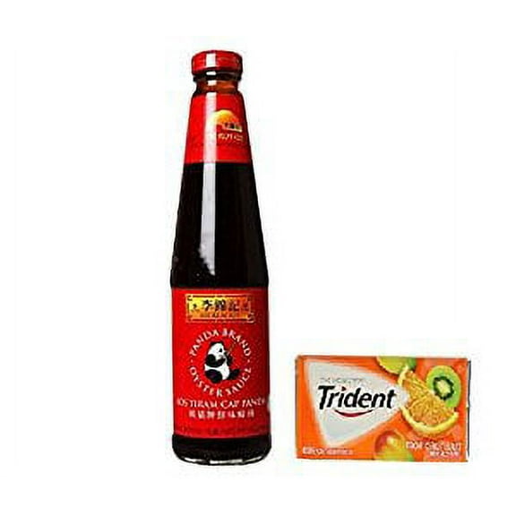 NineChef Bundle - Lee Kum Kee Panda Sauce Oyster Flavored Sauce - 18oz (Pack of 1)   1 NineChef Brand ChopStick