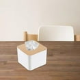 thumbnail image 4 of Square Tissue Box Cover Tissue Holder Napkin Holder for Night, 4 of 6