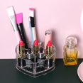 thumbnail image 3 of Pequeño organizador acrílico YONGSHENG almacenamiento de cosméticos para tocador soporte de exhibición de brillo de labios en forma de corazón, 3 of 5