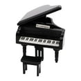 thumbnail image 1 of RKSTN Décoration Maison Moderne Mini Piano 1:12 Maison de Poupée Simulation Modèle Piano de Poche Piano à Queue Décoration, 1 of 3