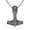 3, variant on Thors Hammer Necklace for Men, Viking Mjolnir Pendant with Fenrir Wolf & Compass, 22"+2" Chain, Protection Jewelry