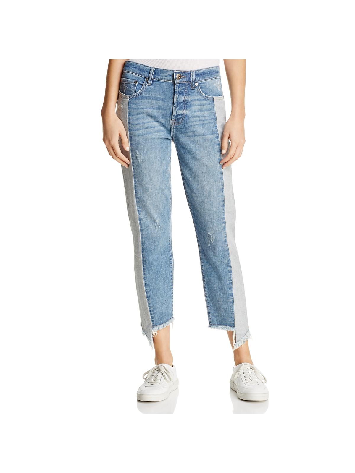 two tone jeans womens