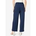 thumbnail image 2 of Roaman's Women's Plus Size Ultrasmooth Fabric Cropped Pant, 2 of 3