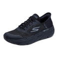 thumbnail image 1 of Zapatos deportivos Skechers Max con amortiguación para hombre, negros, 7 x de ancho, 1 of 6