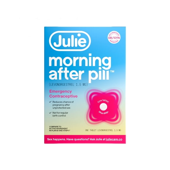 Julie Morning After Pill - 1 Count Emergency Contraceptive