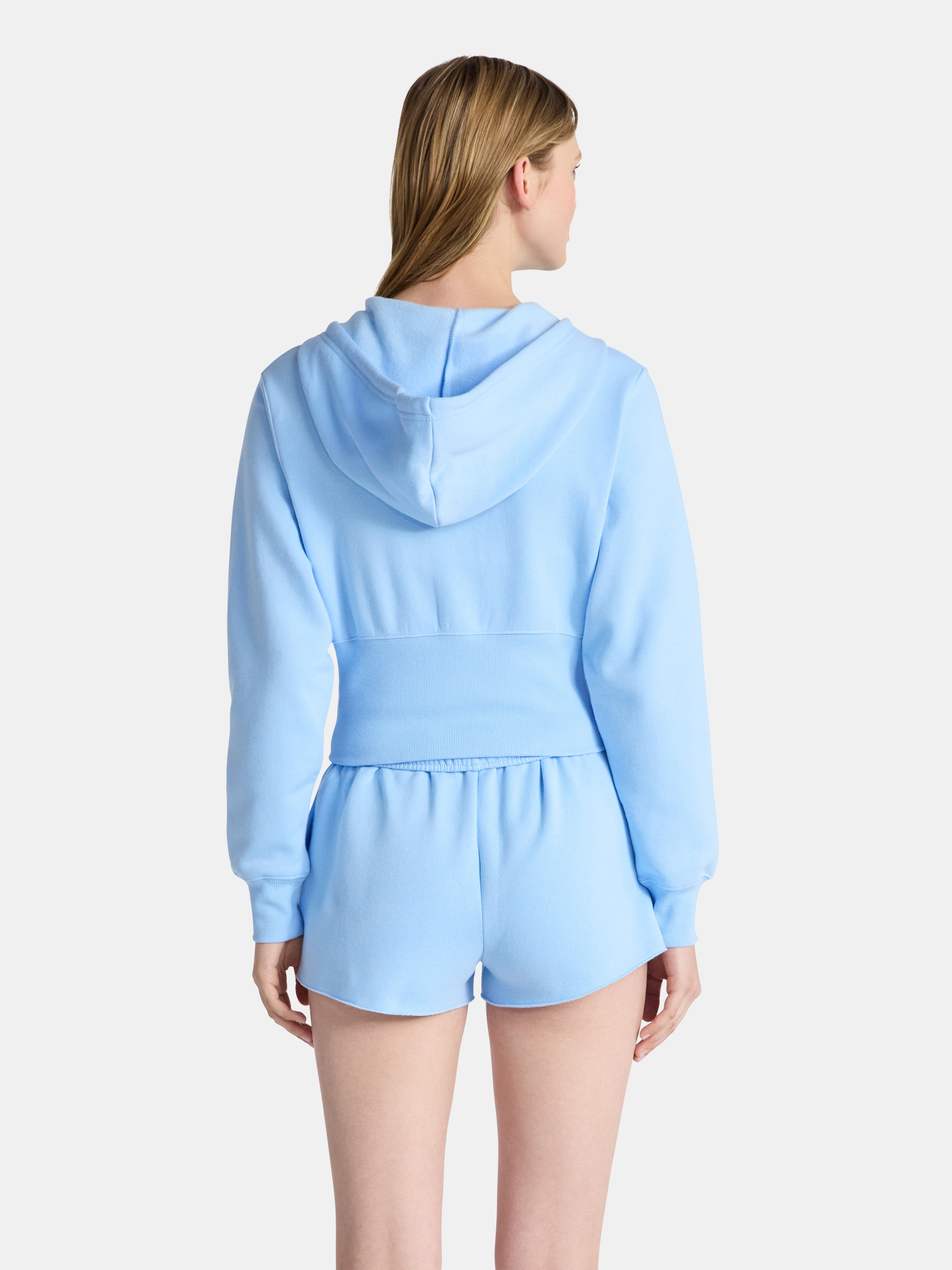 No Boundaries Fleece Zip Hoodie, Women's