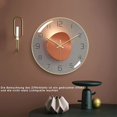 thumbnail image 2 of Wall Clock, Wall Pendulum with 30 cm Diameter, European Style Round Digital Quartz Wall Clock, 2 of 4