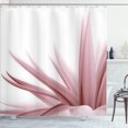thumbnail image 1 of Ambesonne Flower Shower Curtain, Ombre Leaves Watercolor Art, 69"Wx75"L, Pale Pink, 1 of 3