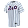 thumbnail image 2 of Men's Nike Jeff McNeil White New York Mets Home Replica Player Jersey, 2 of 3