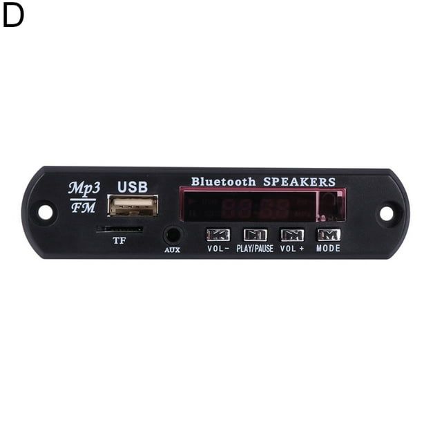 Flmtop Automobile MP3 Player FM Radio Bluetooth-compatible 5.0 Speaker Module Audio Decoder Board