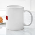 thumbnail image 5 of CafePress - England Shirt Copy Mugs - 11 oz Ceramic Mug - Novelty Coffee Tea Cup, 5 of 6