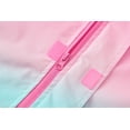 thumbnail image 4 of MGEOY Girls Rain Jackets Lightweight Waterproof Hooded Raincoats Windbreakers for Kids，Sizes 4-14, 4 of 7