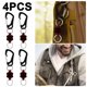 thumbnail image 1 of Retractor Red Pesca Con Mosca Mosquetón Clip Accesorios () Rojo, 1 of 9