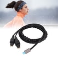 thumbnail image 1 of Cable De Actualización De Repuesto Para Auriculares, Cable De Sonido De Cobre Plateado De 4 Núcleos Y 2 Pines Para HD545 Para HD565 Para HD600 Para HD58X Para HD650, 1 of 7