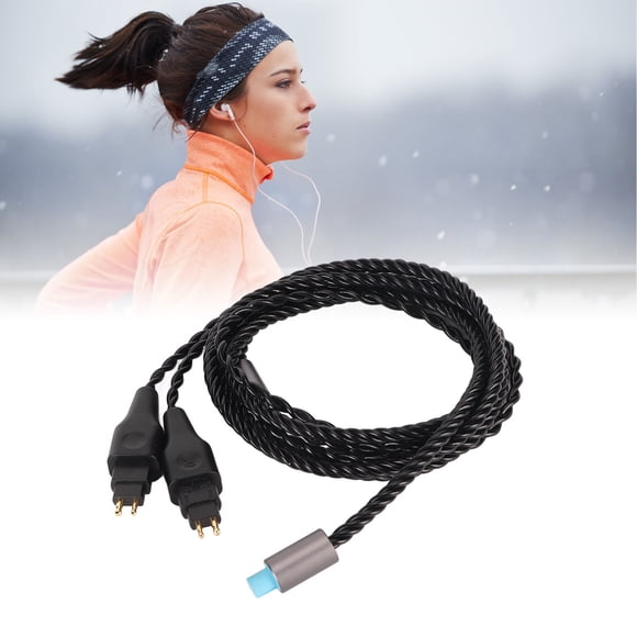 2Pin Sound Cable, 3 in 1 Silver Plated Copper Cable Replacement with Lossless Sound Quality for HD650 HD660S HD6XX HD600 HD660 HD580 HD535 HD545