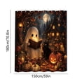 thumbnail image 4 of Halloween Shower Curtain Vintage Fall 70.9x59.1in Polyester Waterproof & Quick Dry for Bathroom Bathtub Home Apartment by MPOISVA, 4 of 7